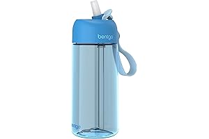 Bentgo Blue Water Bottle for Kids