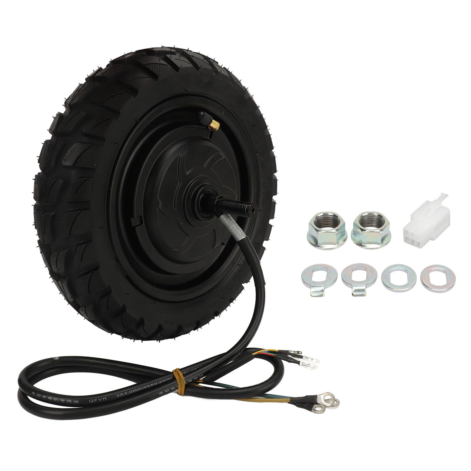 Motore del Mozzo della Bici Elettrica, Motore del Mozzo della Ruota della Bici Elettrica da 10 Pollici 48 V 72 V da 800 a 2200 W Motore del Mozzo della Gomma a Vuoto con