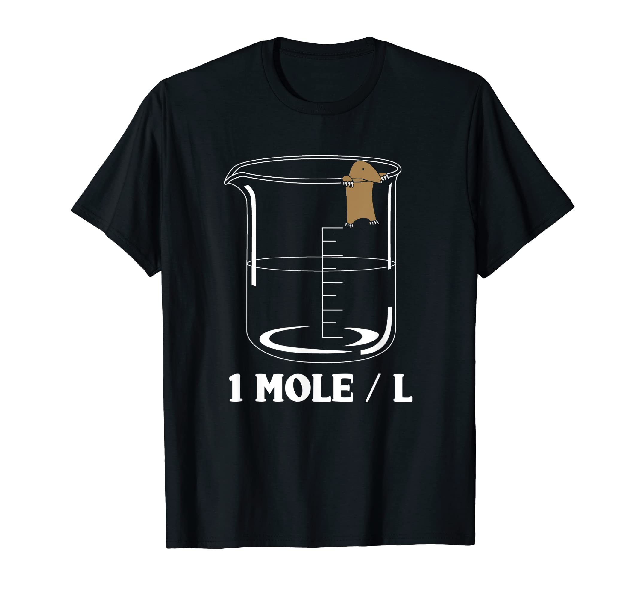 The One Mole Per Liter Chemistry Clothing CompanyOne Mole Per Liter Chemistry Biochemist T-ShirtOEKO-TEX STANDARD 100