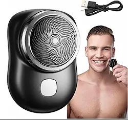 Mini Barbeador Portátil Elétrico Recarregável Prova D´água