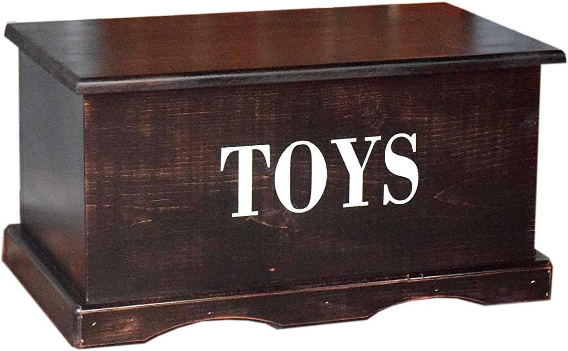 Laser Engraved Personalized Kids Toy Box - Engraved Toy Box - Personalized Toy Box - Children's Toy Box - Kids Memory Box - Gift for Kids - Wood Toy Box - Treasure Chest