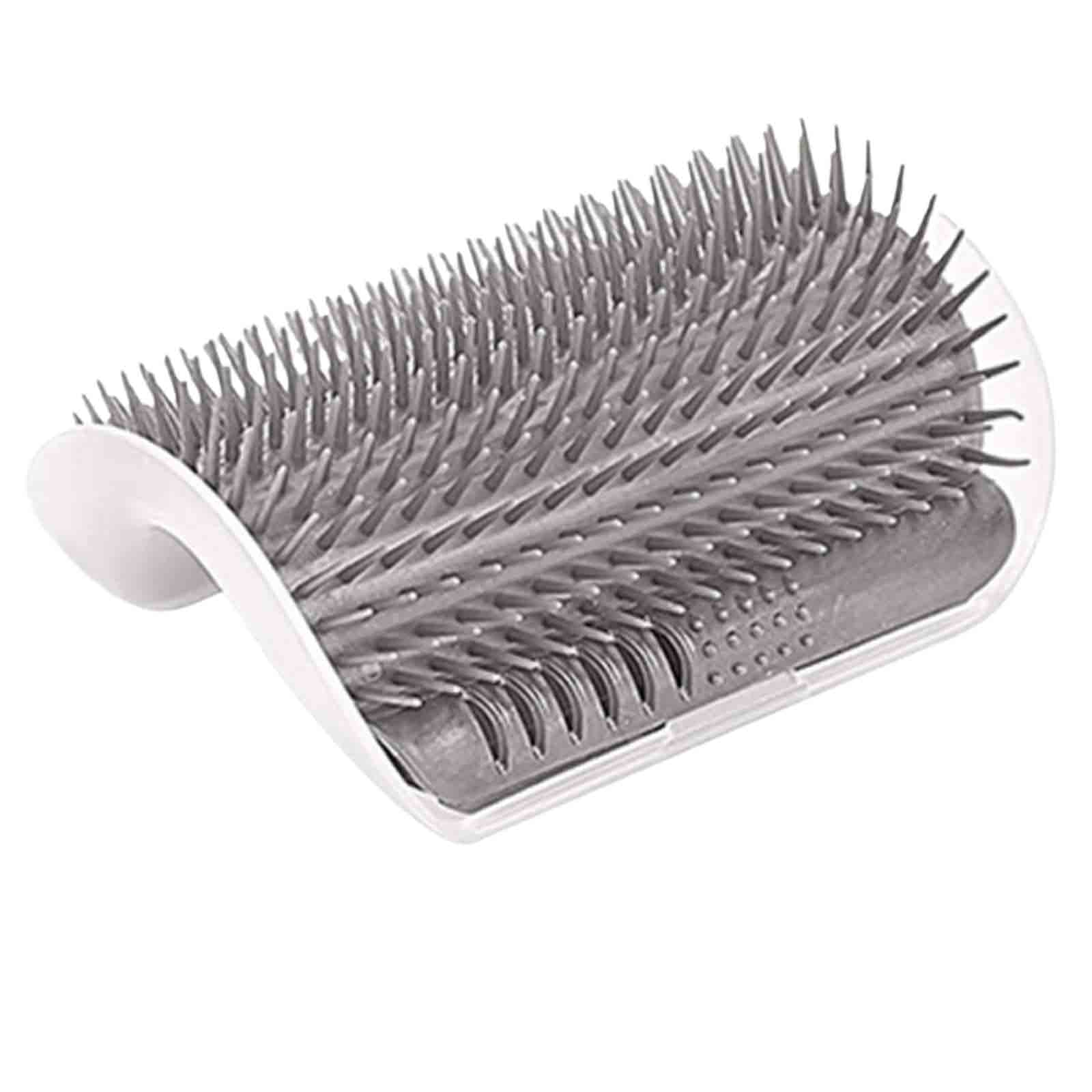 rrrrr Cat Self Groomer With Catnip Soft Cats Wall Corner Massage Cat Comb Brush Rubs The Face With