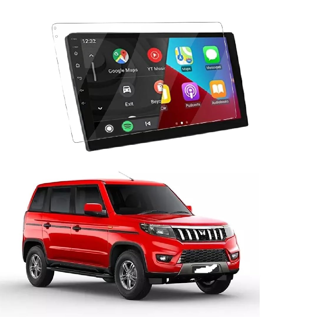 Car Stereo Screen Protector, 9-inch, Compatible with Android Display Suitable for Mahindra Bolero Neo-image-22