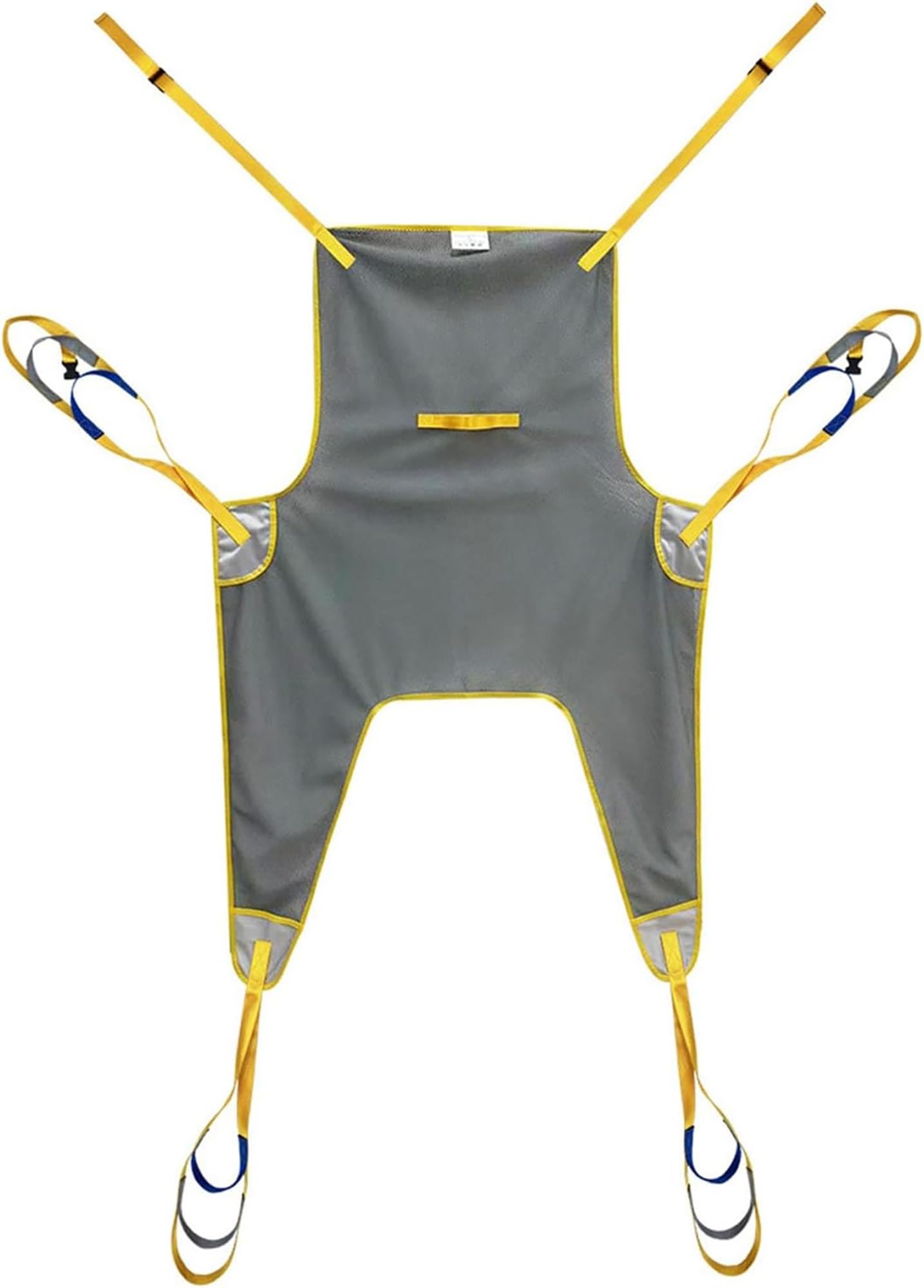 Arnés Elevación Paciente Cuerpo Completo, arnés de malla de cuatro puntos para transferencias de pacientes, arnés de elevación para transferencias y posicionamiento y elevación (Size : Medium)