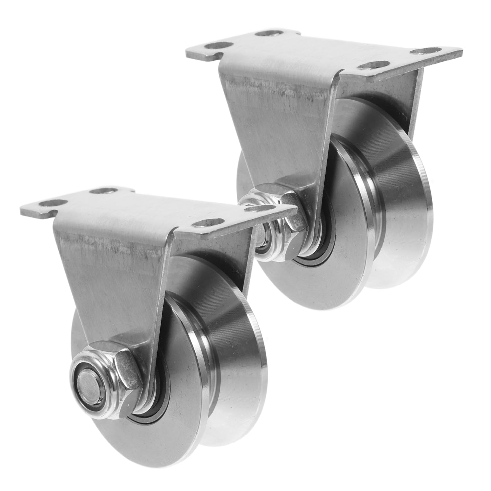 COSMEVIVI Heavy Moving Pulley for Weights Track Pulley Rail for Ceiling Installation