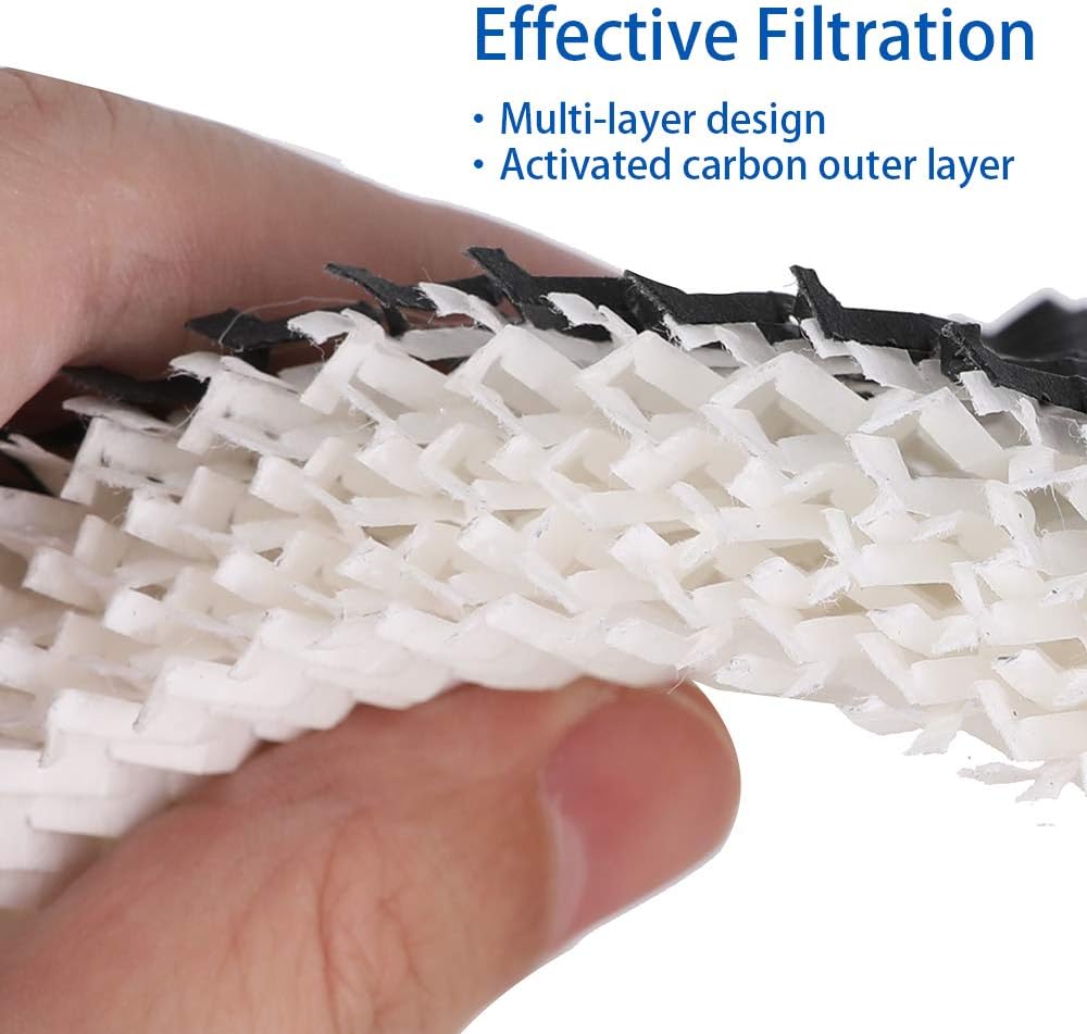 4 Pack HWF62 Humidifier Filter Replacement for Holmes Sunbeam Humidifier Filter A - Replaces HWF62 HWF62CS HWF62D SF212 Filter, Fits Humidifier Models SCM1100, SCM1701, SCM1702, SCM1762, SCM2409 : Appliances