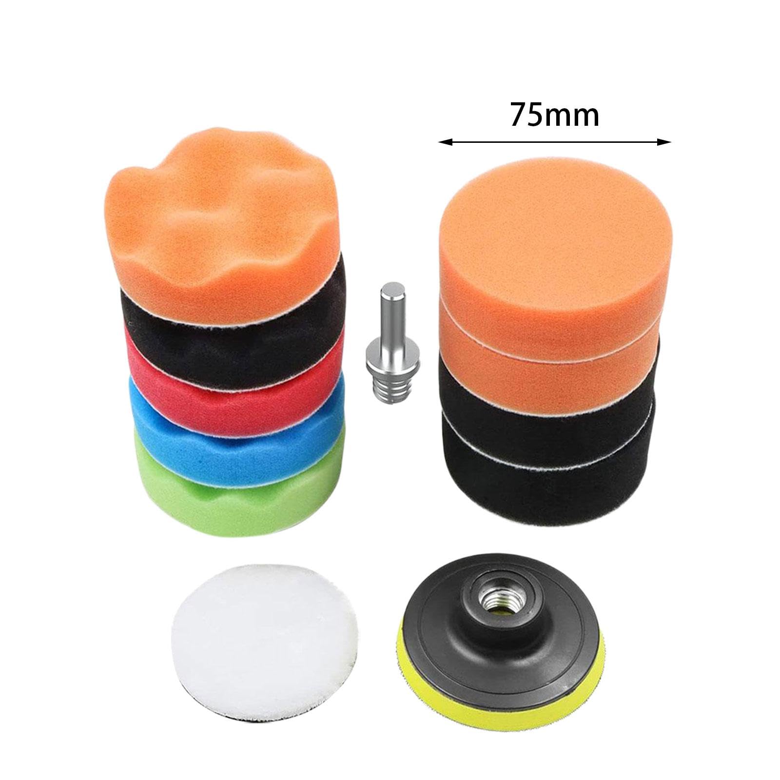 2 Sets mit 12 Polierpads, Autopolierer für die Autopflege, 6 Zoll, 6 Zoll (5 Sets (3 Zoll))