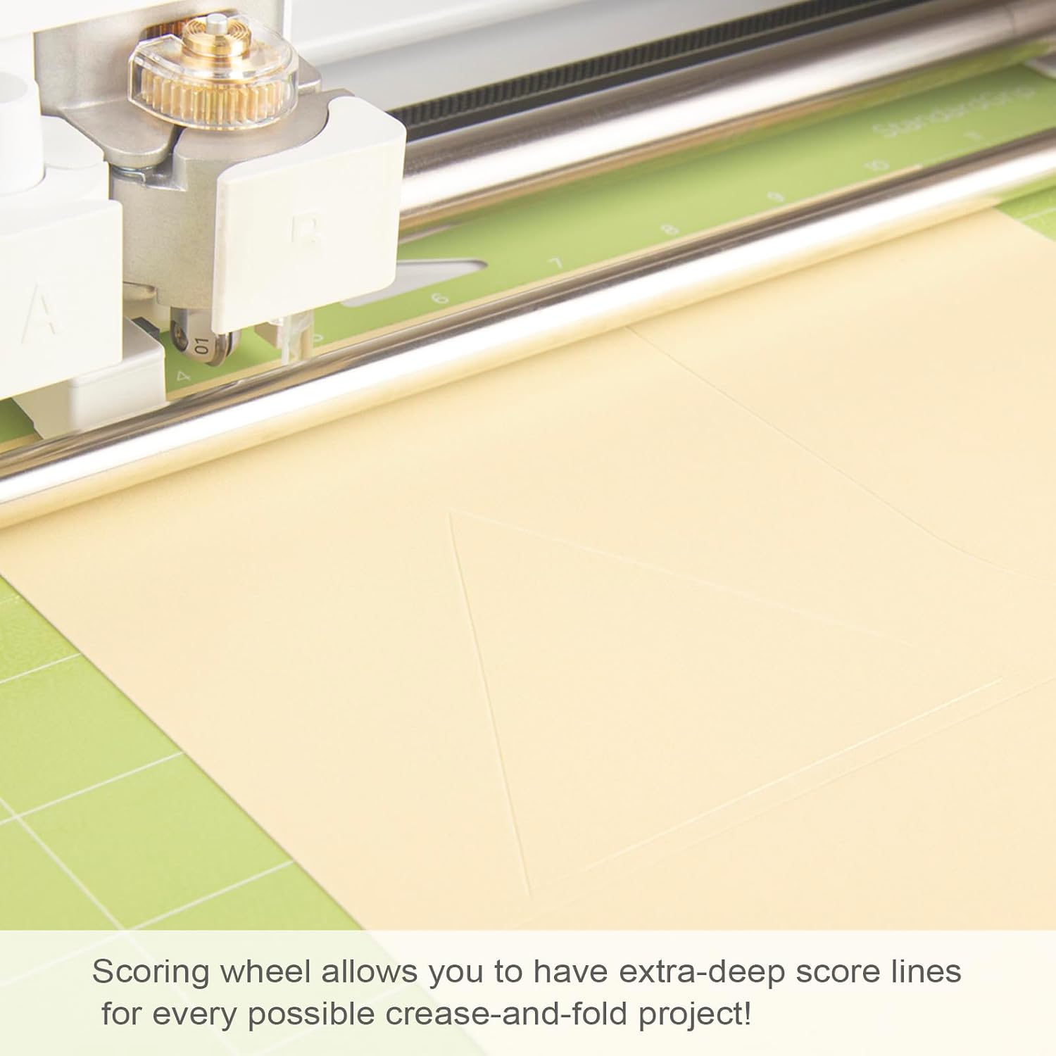 Scoring Wheel Combo Pack Maker Tool, Single & Double Scoring Wheel Compatible with Maker 4/3/Maker Scoring Wheel Scoring Tool Folds Cards/Envelopes/Boxes/3D Creations