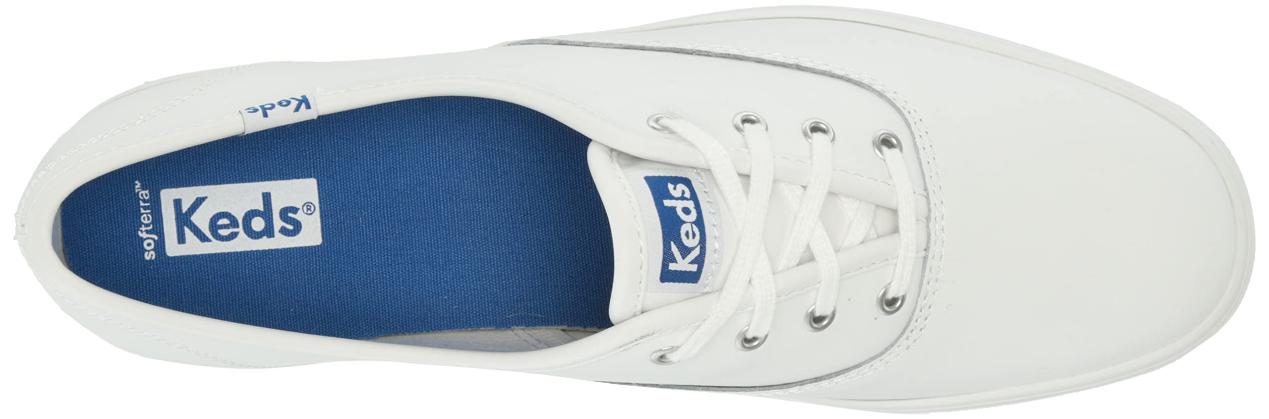Keds Womens The Platform Lace Up: 8.5 White