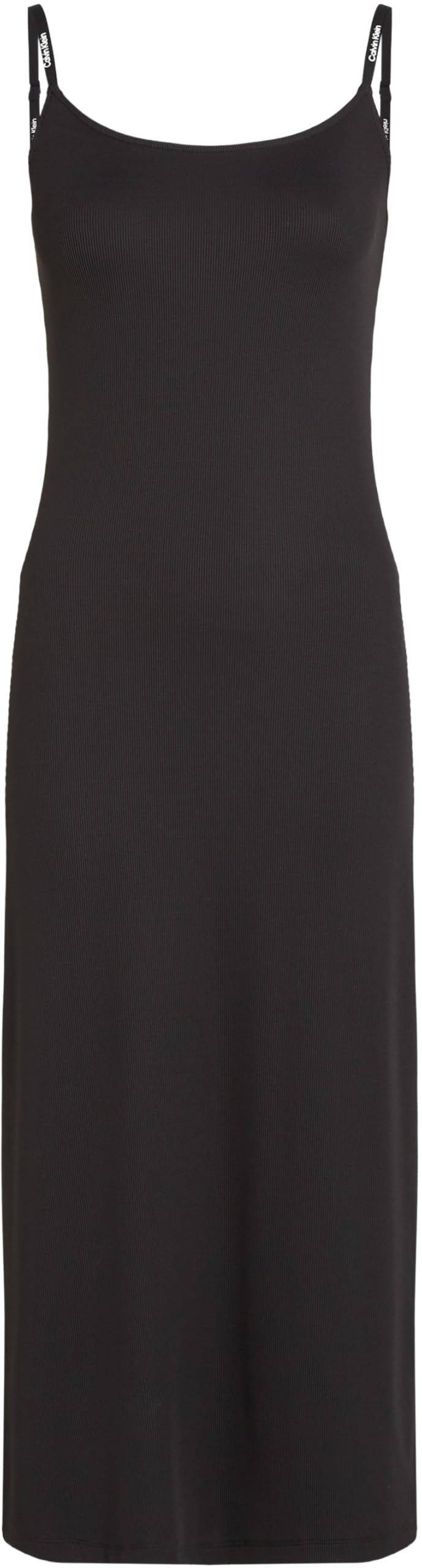 Calvin Klein Donna Abito Attillato Logo Elastic Strappy Slim Fit