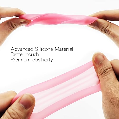 Miniatura 3 de Funda de silicona para Apple Magic Mouse 1 y 2, a prueba de caídas, a prueba de polvo, cubierta ultrafina (rosa)