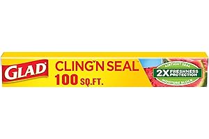 Cling N Seal Plastic Food Wrap, Glad Wrap