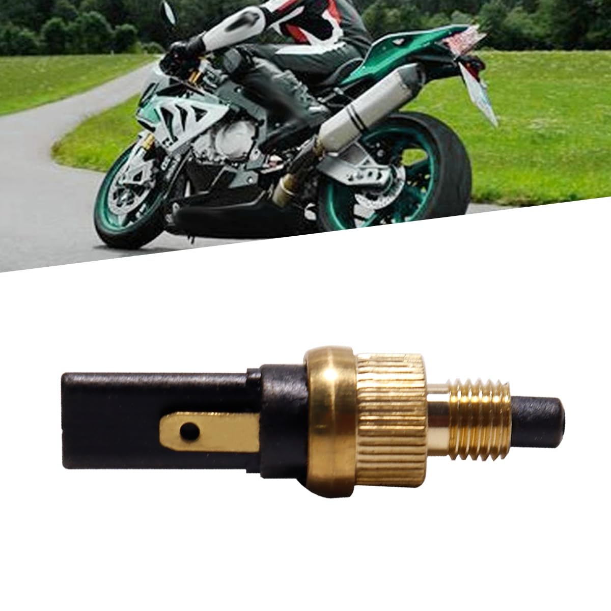 Interruttore luce freno, 5 pezzi Interruttore pedale frizione freno posteriore fanale posteriore per moto per moto, bici elettrica (5 pezzi 6 mm)