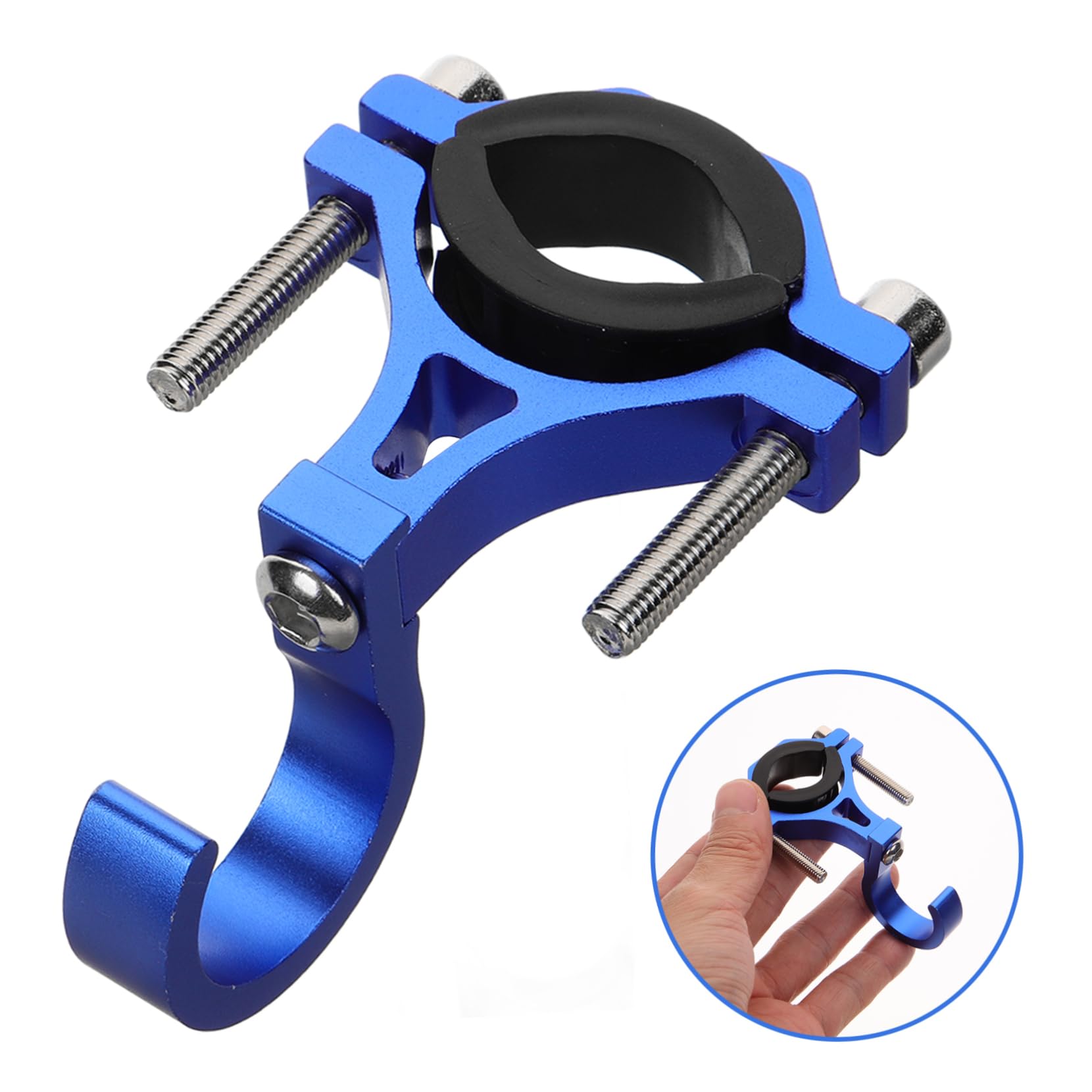 BESPORTBLE Gancio anteriore gancio per casco da ganci per casco da bici organizzatore per borse Gancio manubrio elettrico motociclo gancio elettromobile gancio per manubrio