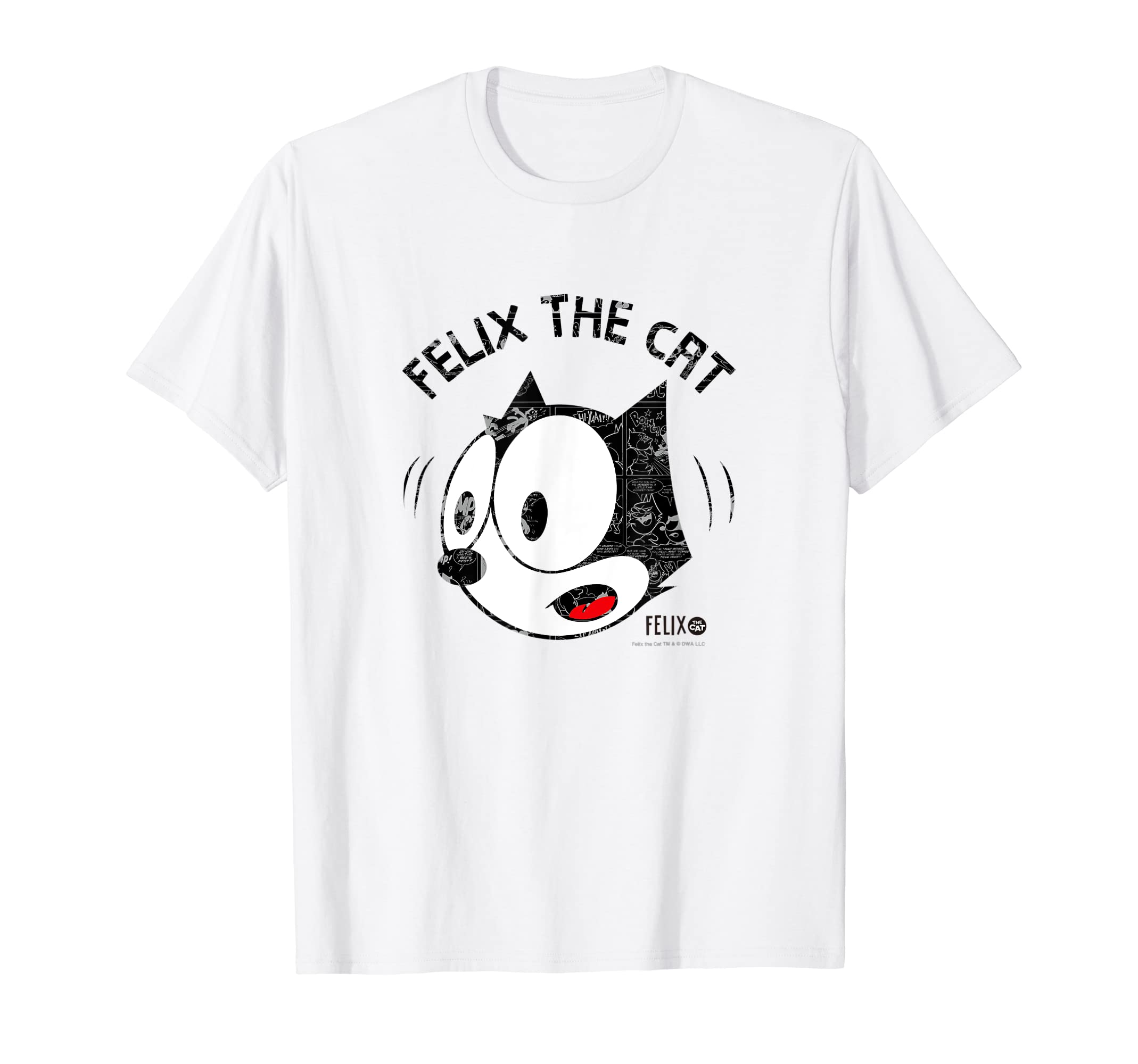 Amazon | フィリックス・ザ・キャットCARTOON (FACE) Tシャツ | T 