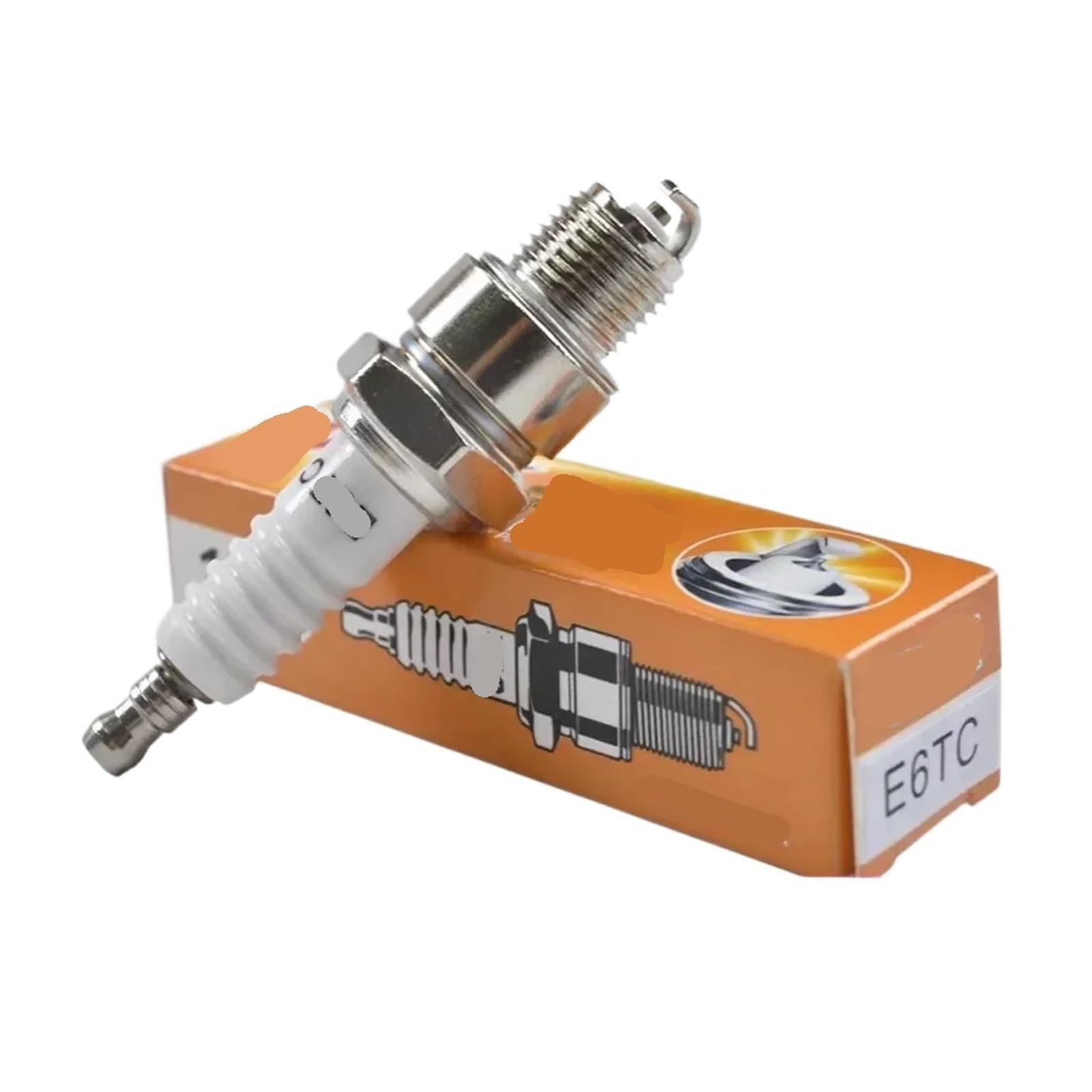 Bougie d'allumage E6TC pour moto et scooter thermique