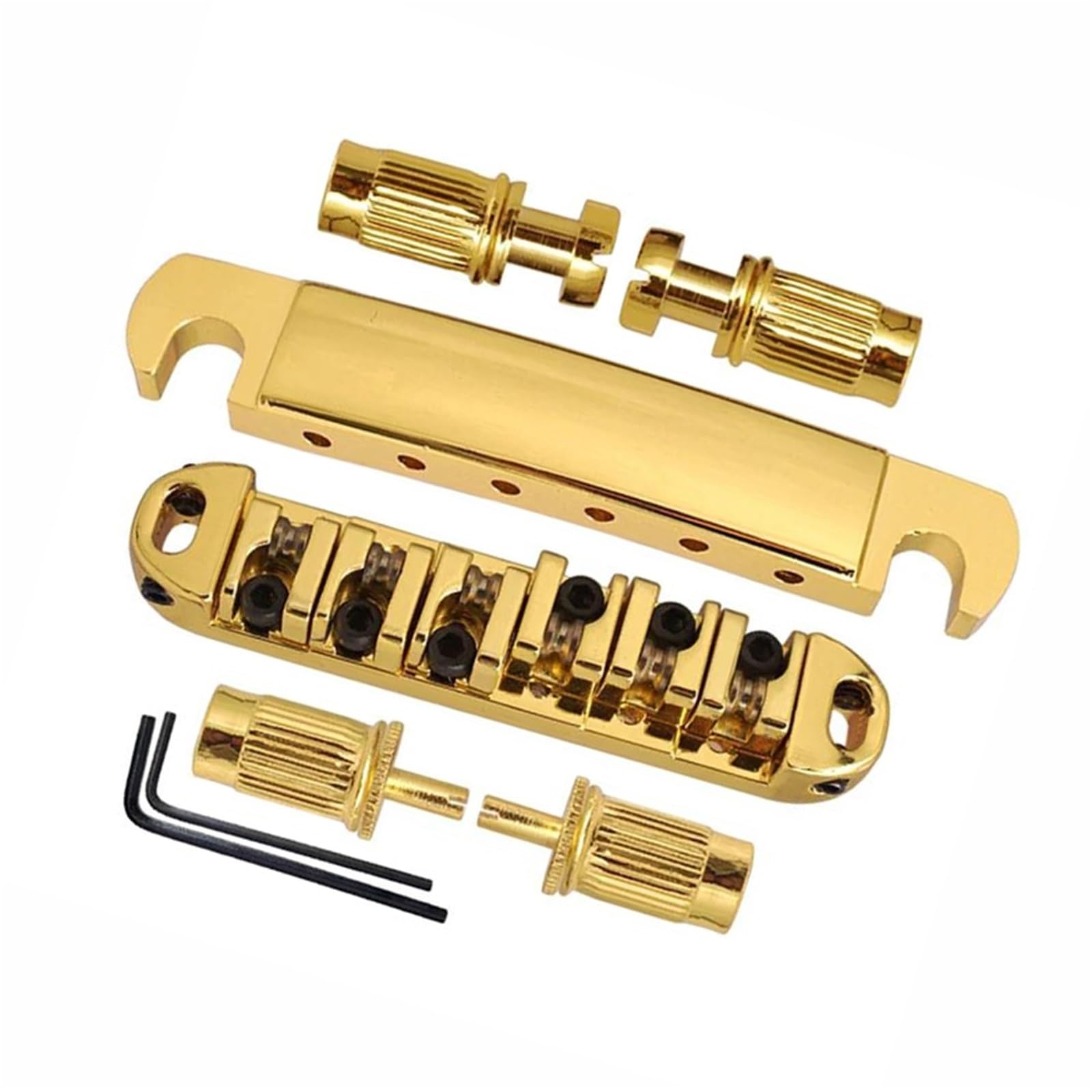 Mostek do gitary Roller Tailpiece Gold A57T Mostek Gitary Profesjonalnej