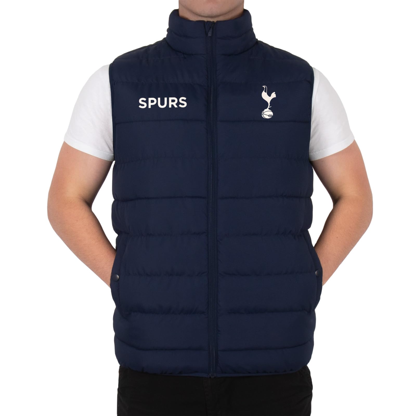 Tottenham Hotspur FC - Chaleco acolchado oficial - Para hombre
