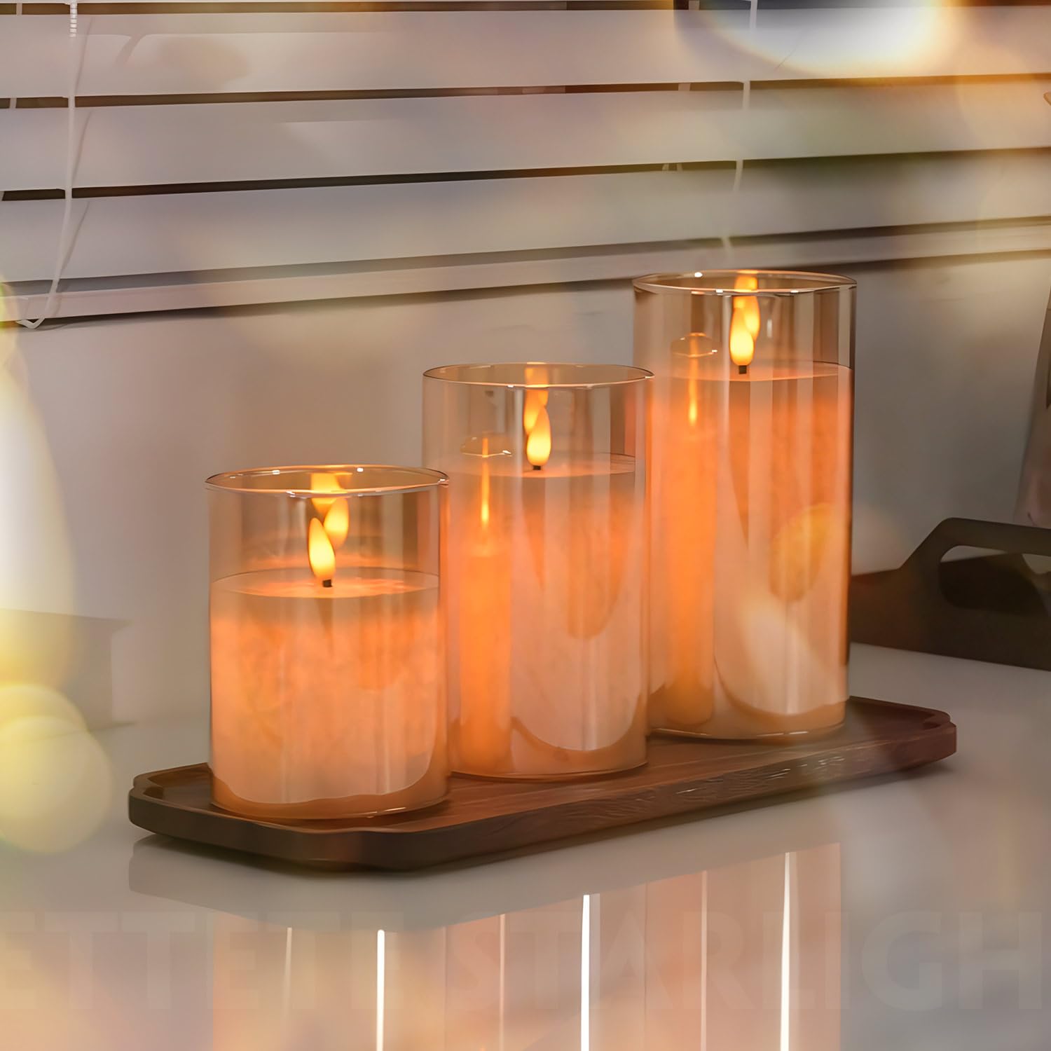 12-36 Velas LED Tealights | Sin Llama Con Temporizador | Eléctricas Luz Cálida