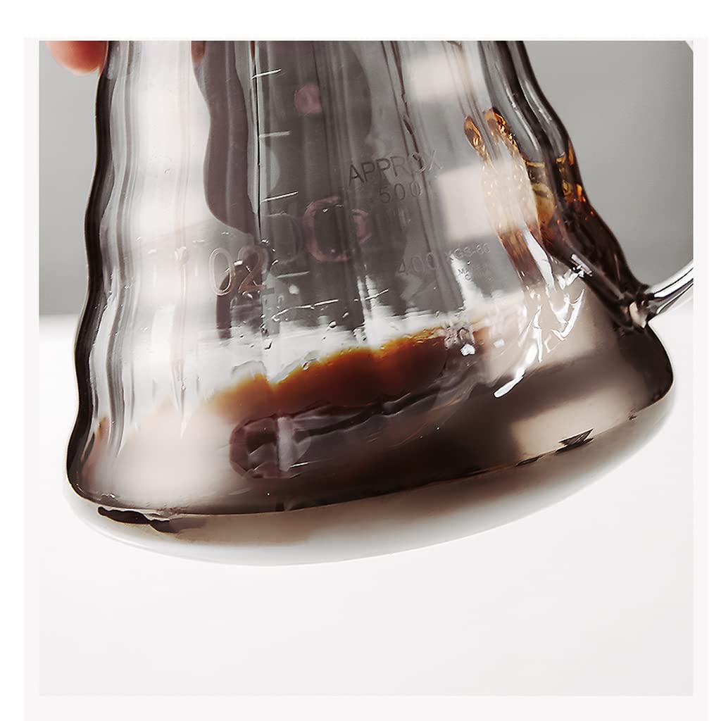 JITEM Caffettiera a becco lungo Pentola per ghiaccio Dripper Maker manuale per uso domestico Caffè a goccia fatto a mano con filtro Macchina da caffè da tavolo per caffè o tè