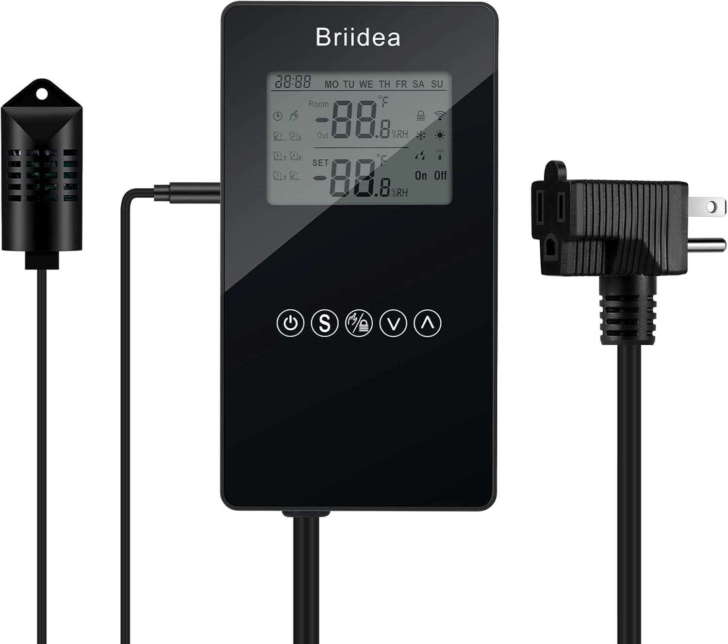 Humidity Controller, Briidea PreWired Humidistat