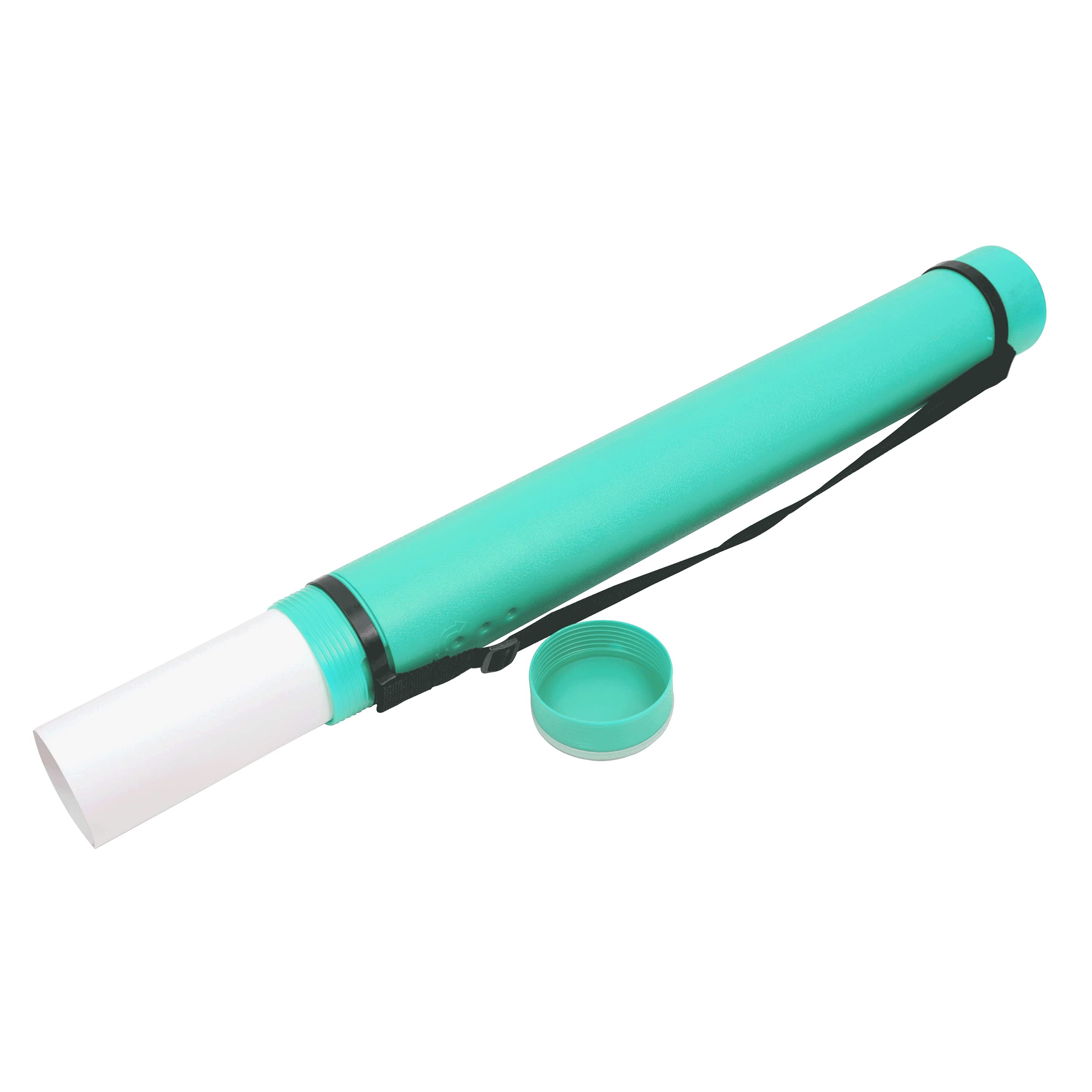 Isomars Sheet Container Aqua Green | Expandable Drawing Sheet Storage Tube | Durable Document Holder for Artwork, Blueprints, Posters, Maps & Architectural Drawings-image-41