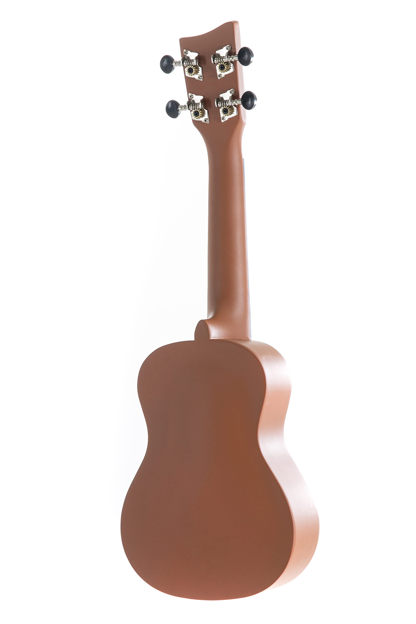 GEWA Sopran Ukulele Manoa Surfstyle - Korpus Linde - Motiv Muddy Roads - inkl. Gig Bag - W-SO-BR