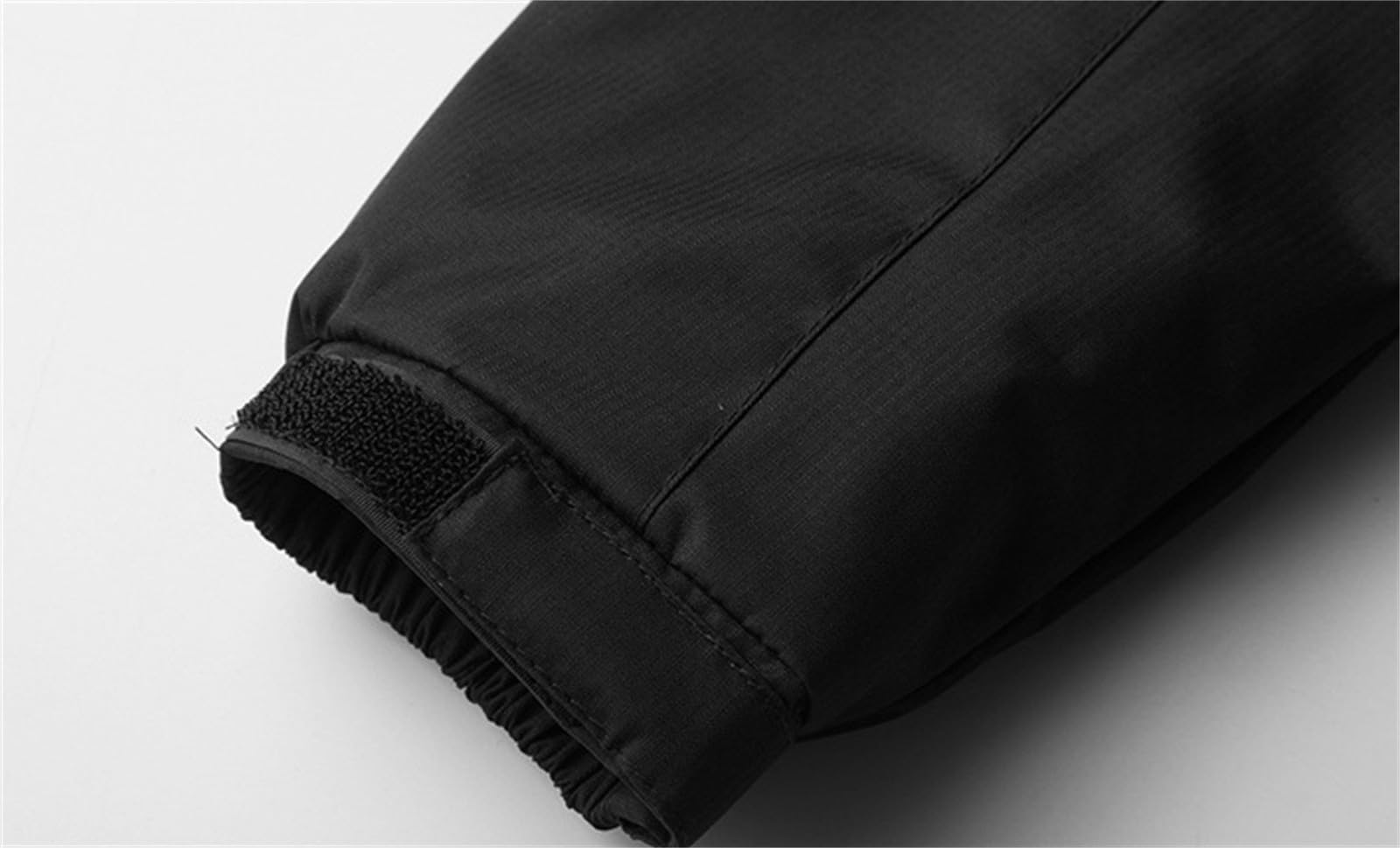 Generisch Regenjacke Herren Outdoor-Jacke Wasserdicht mit Wollfleece Gefüttert Winddichter Wintermantel Dick Warm für Wanderungen