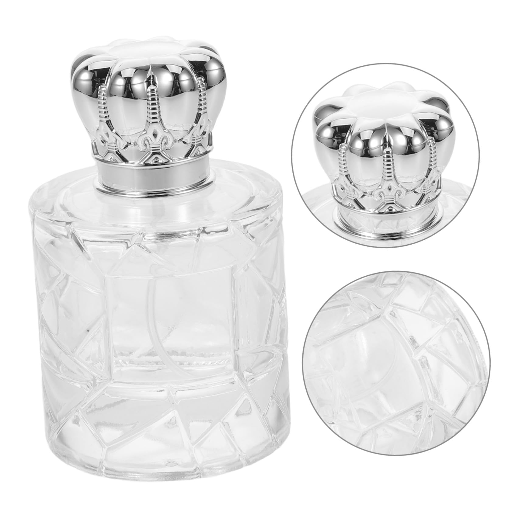 GALPADA 3 Stück Leere Parfümflaschen aus Glas, 50ml, Wiederbefüllbar