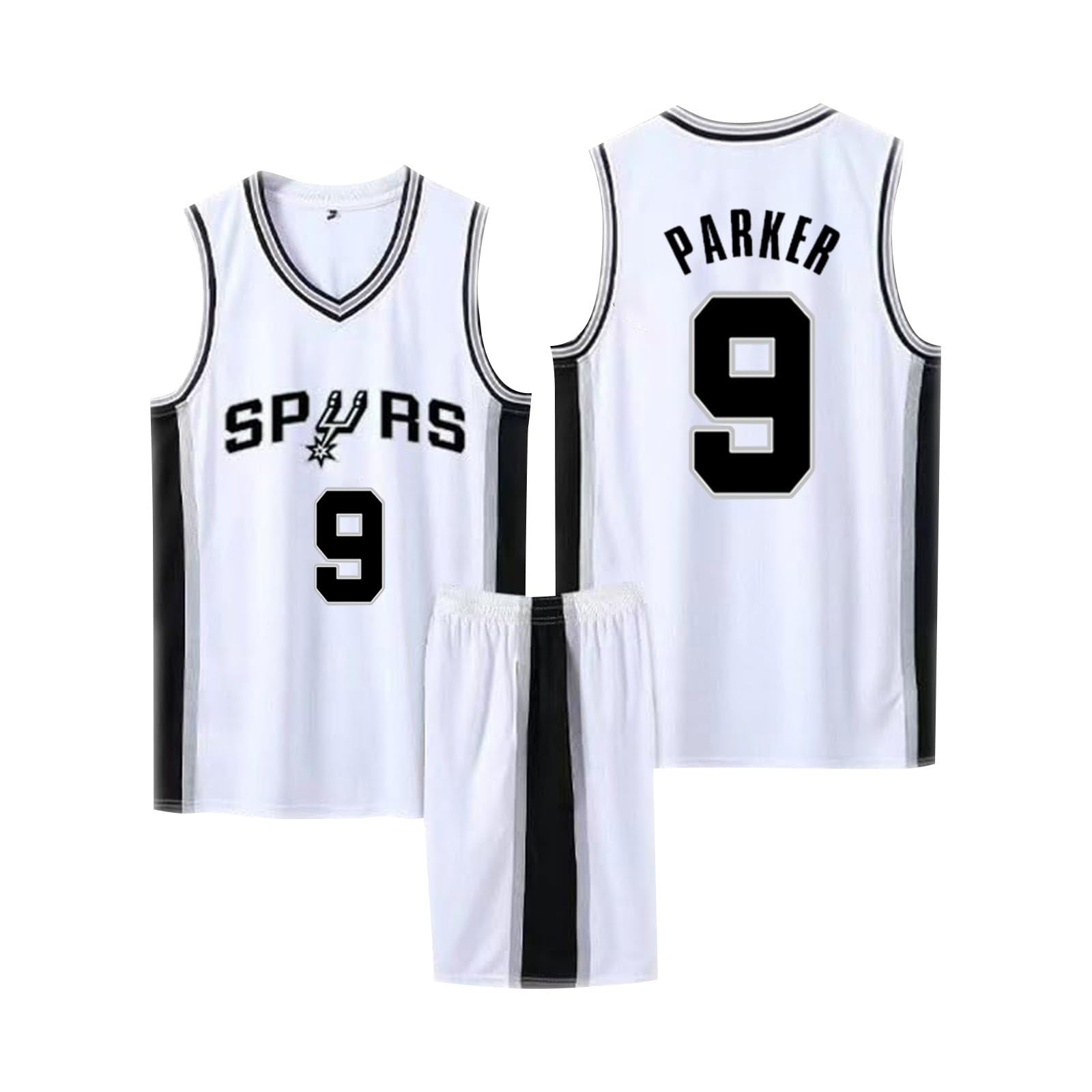 ABRTJCLKids/Adult Basketball Jersey Shirt, 2-Piece Kids/Adult Basketball Jersey, Kids/Adult Basketball Sleeveless Suit, Kids/Adult Multi-Size Basketball Jersey