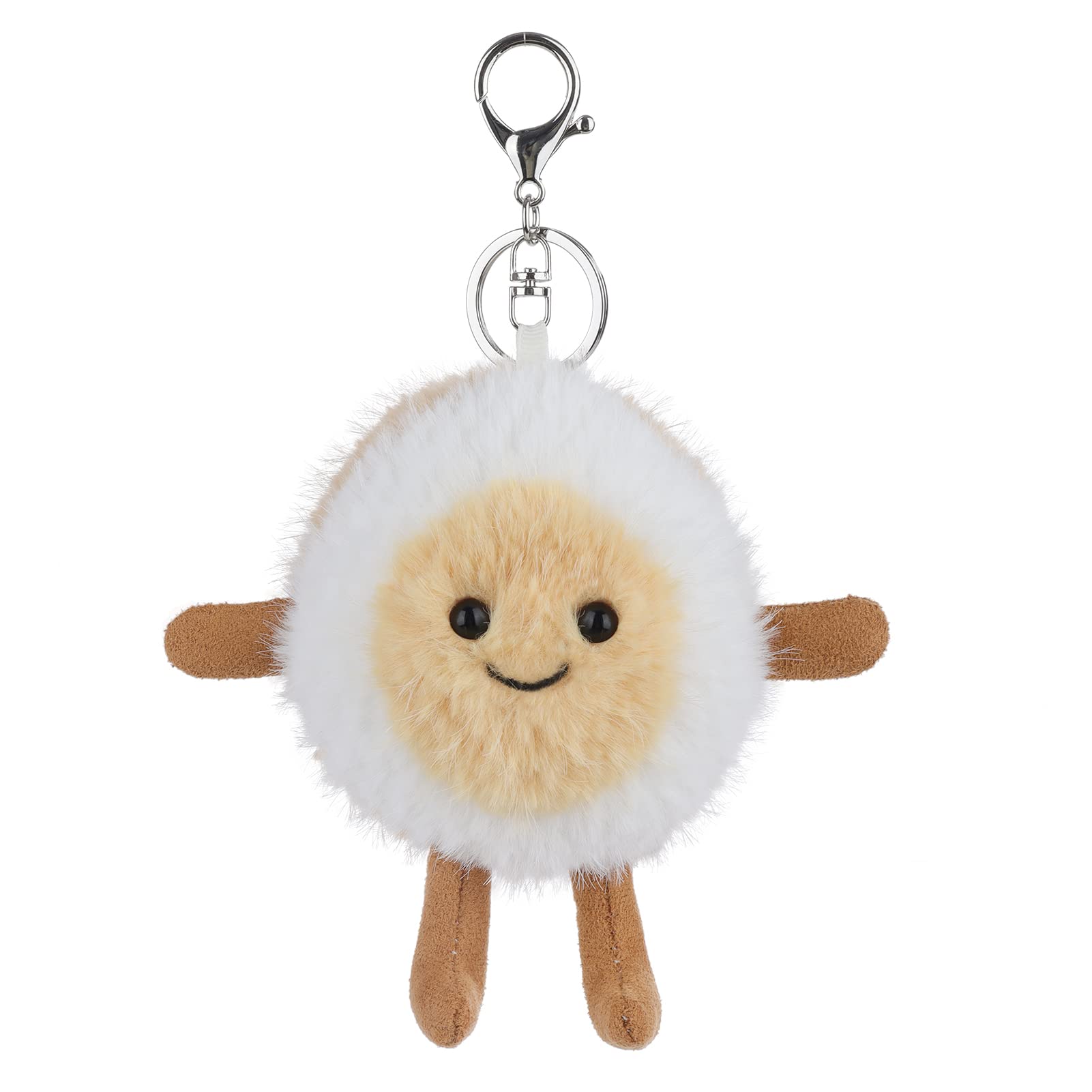 Apricot LambToys Plush key tea egg Stuffed Animal Soft Cuddly Perfect for Child 7.5 Inches