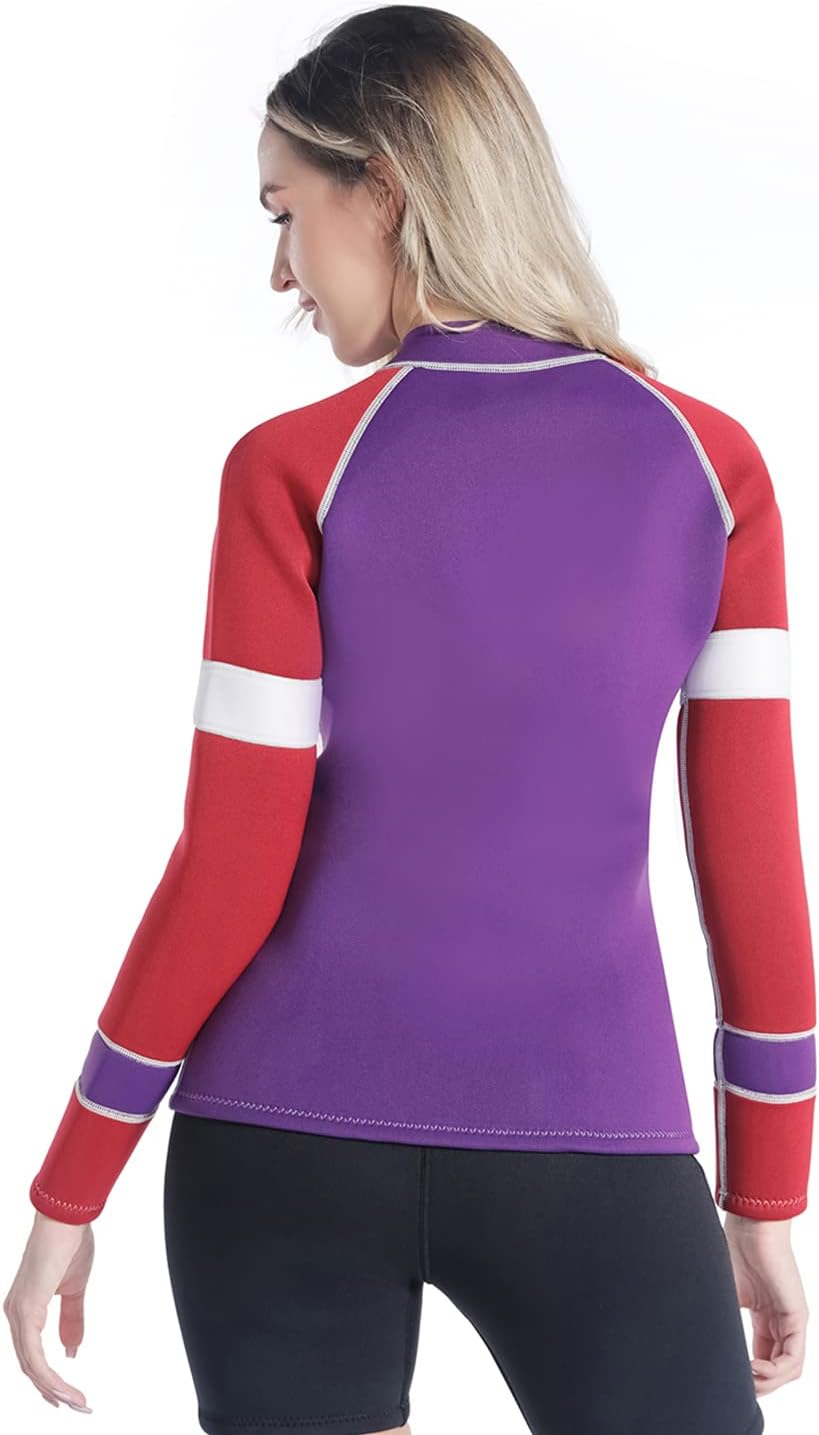 LayaTone Wetsuits Tops Adults 3mm Neoprene Suits Diving Tops Women Men - Image 7