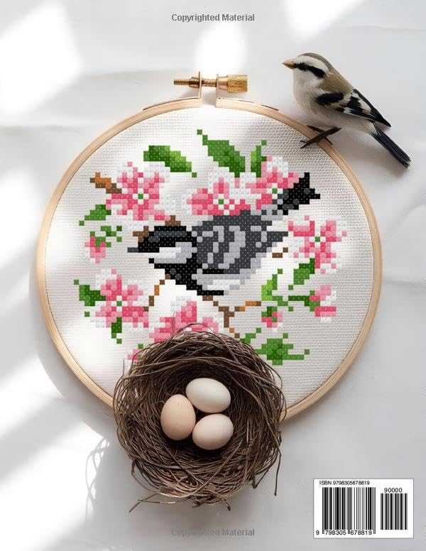 Bird and Butterfly Cross Stitch Patterns: Discover a Collection of Over 150 Patterns to Bring Birds and Butterflies to Life - Image 2