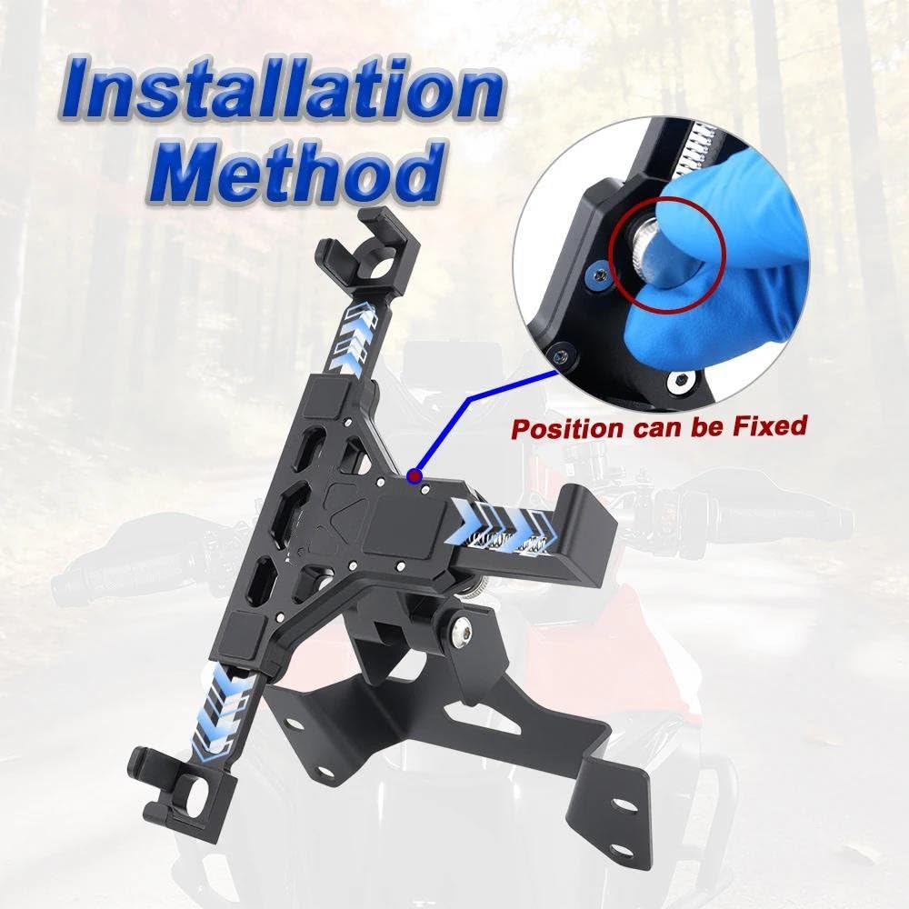 Placa Navegación GPS Móvil para Multistrada V4/V4S 2021-2026 V4 RS/V4 Pikes Peak/V4 Rally Soporte GPS