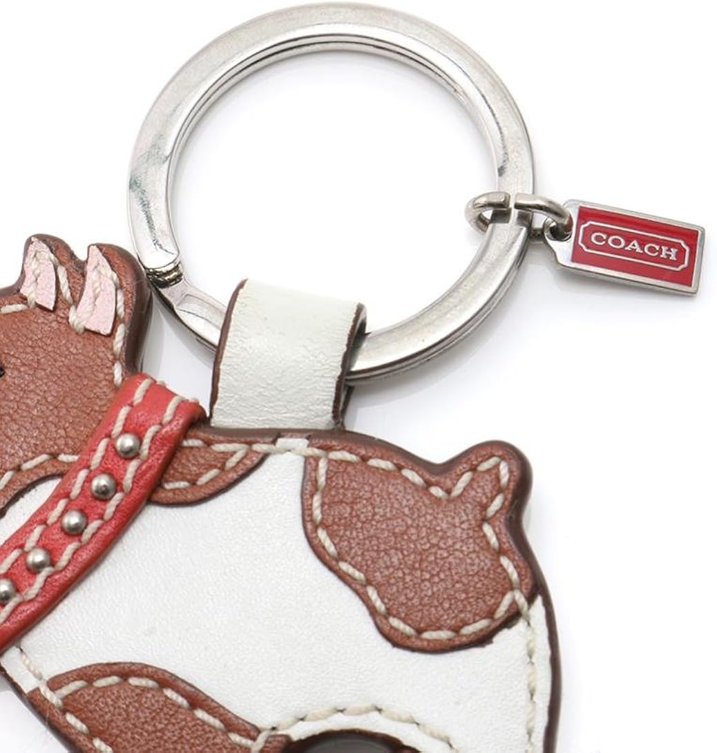 Amazon Co Jp コーチ Coach 犬モチーフ キーリング メタル レザー ホワイト ブラウン 中古 ファッション Amazon Co Jp コーチ Coach 犬モチーフ キーリング メタル レザー ホワイト ブラウン 中古 ファッション