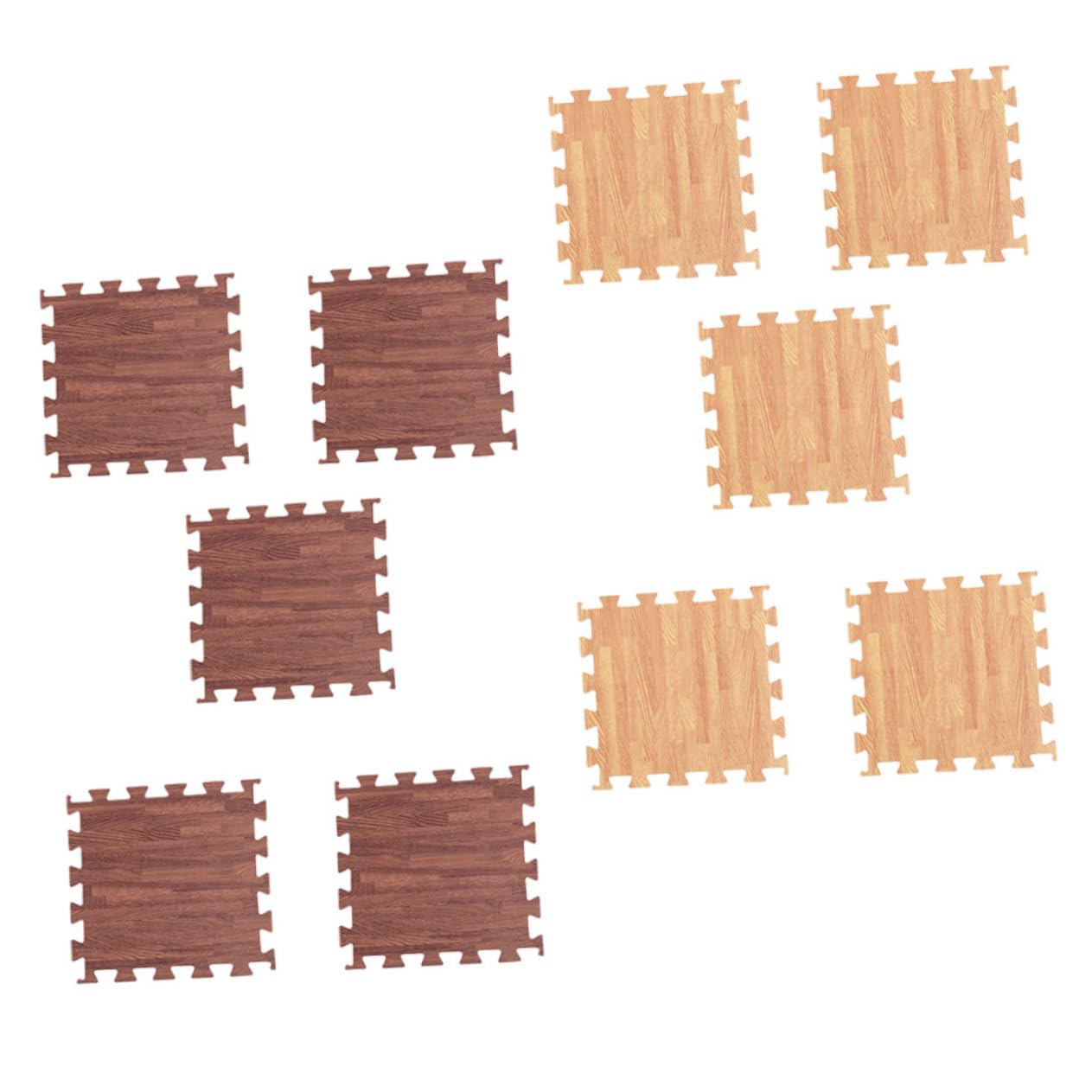 KESYOO 10pcs Foam Floor Mat Outdoor Floor Mat Home Door Mats Indoor Large Gym Puzzle Mat Exercise Mats Interlocking Tile Flooring Mat Puzzle Exercise Mat Floor Tile Puzzle Floor Mats