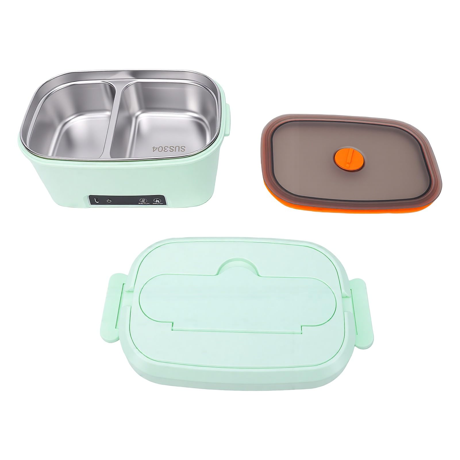 Cordless Heated Lunch Box 1.5L, Fast Heating