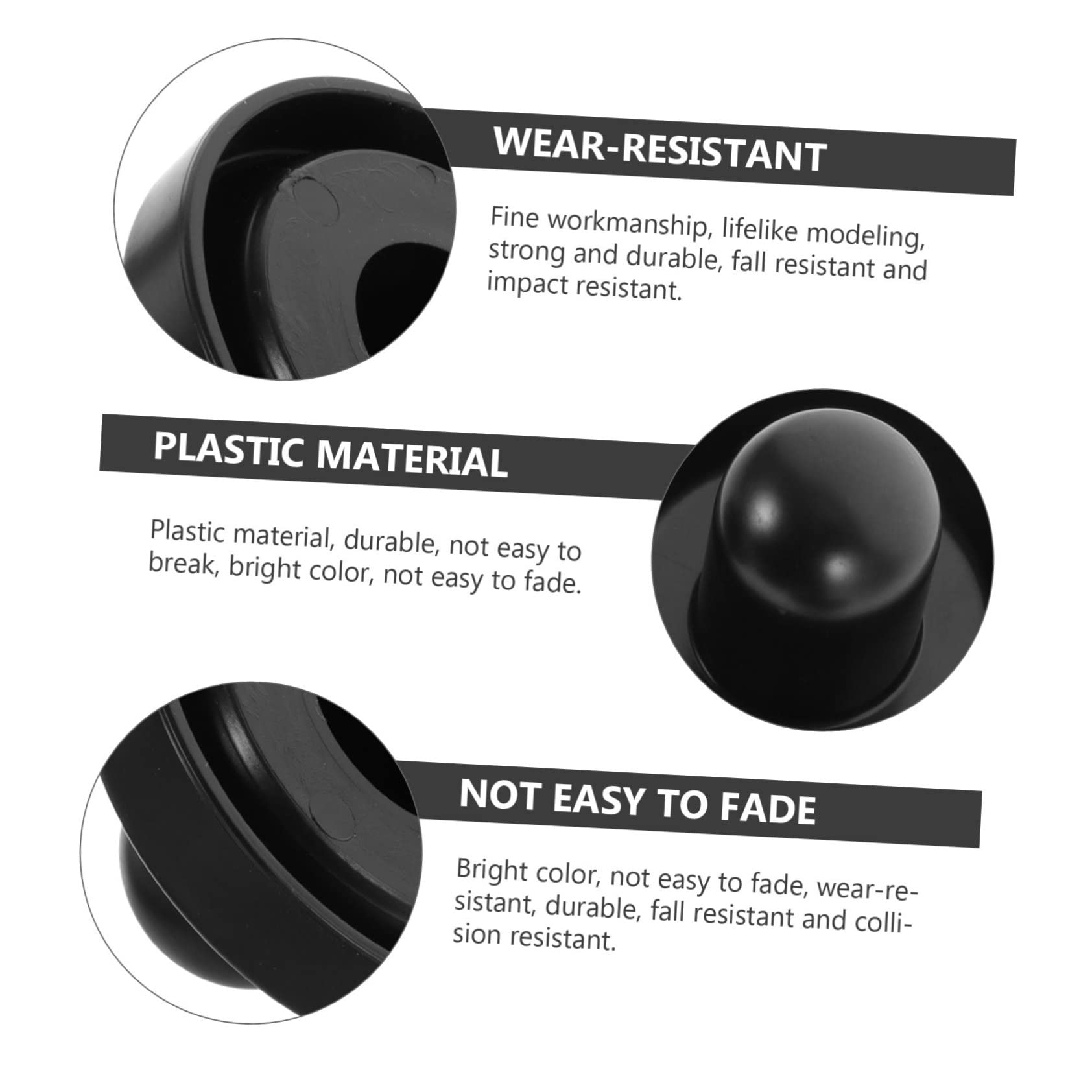 Happyyami Replacement Air Hockey Pucks and Paddles Set for Boys and Girls Ice Hockey Table Game