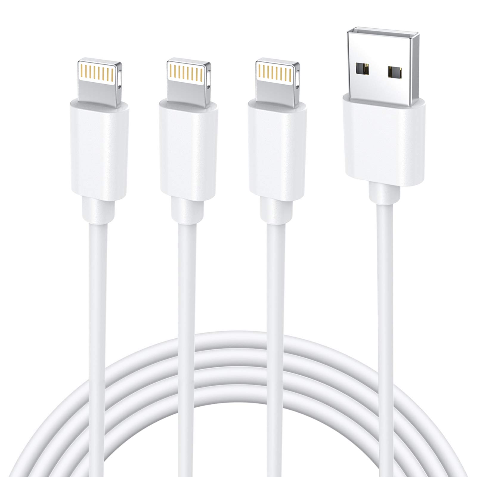【新版 MFI認証】iphone 充電ケーブル 純正品質 1.8m 3本セット 充電器ケーブル ライトニング コード lightning 2.4A急速充電 断線防止 高耐久 iPhone 14 iPhone 13 13mini pro max 12 12mini SE2 11 X XS XR 8 7 6 Plus iPad 対応