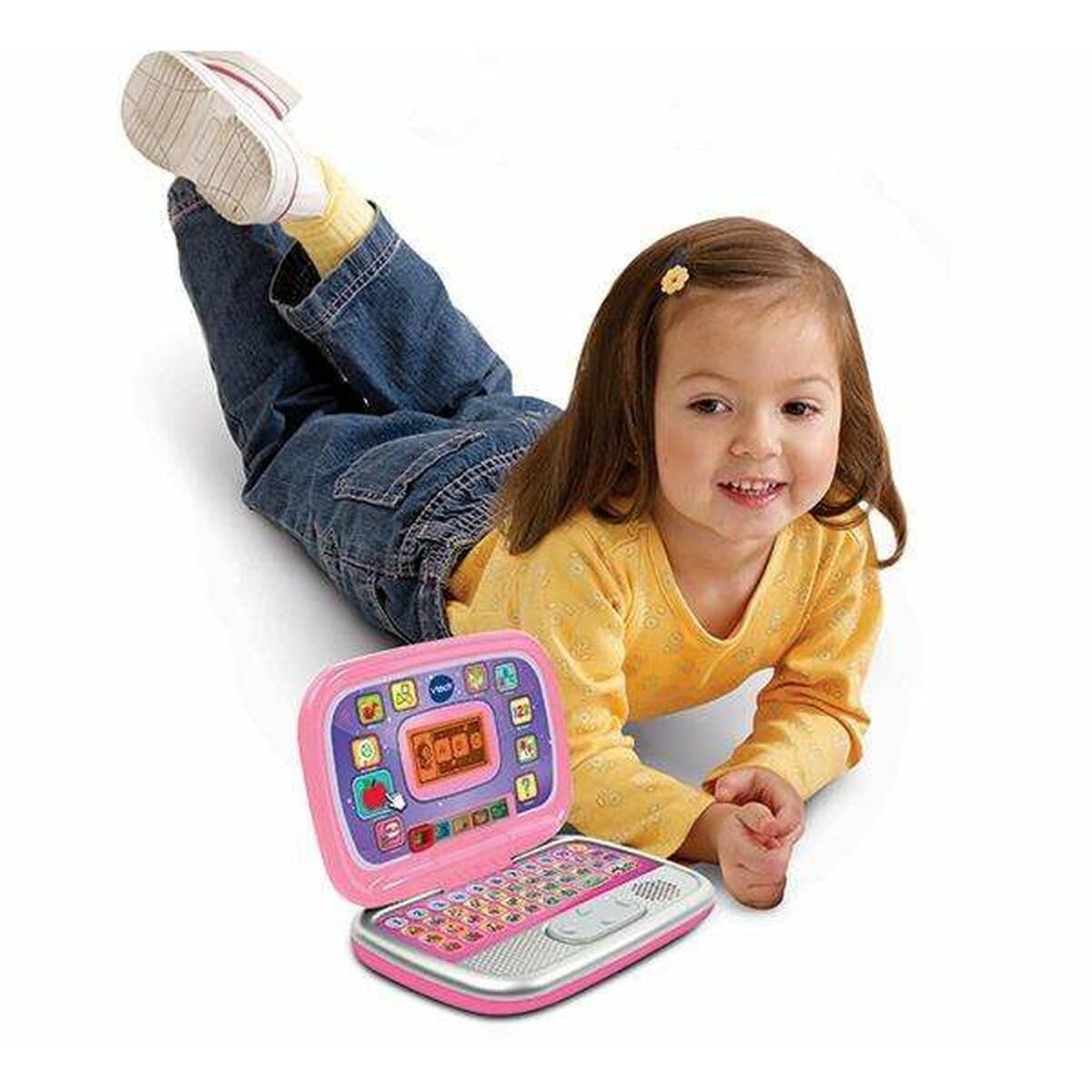 VTech - Diverpink PC, Ordenador Infantil Educativo para niños +3 años, Versión ESP