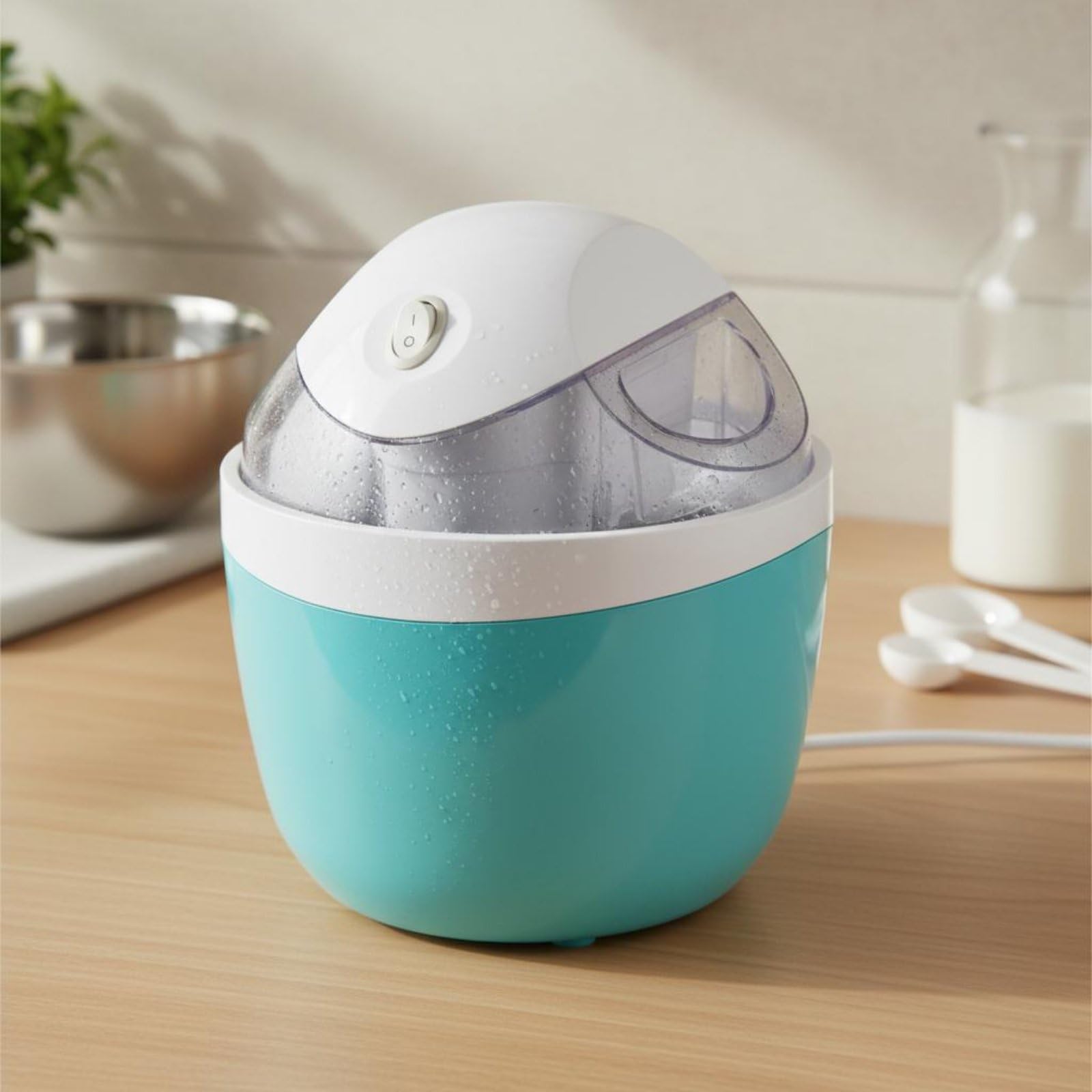 CE Certified Automatic Ice Cream Creator Child Lock Ele | CE Certified Automatic Ice Cream Creator Child Lock Electric Machine Food-Grade Aluminum Chilled Dessert Easy to Clean for-image-28