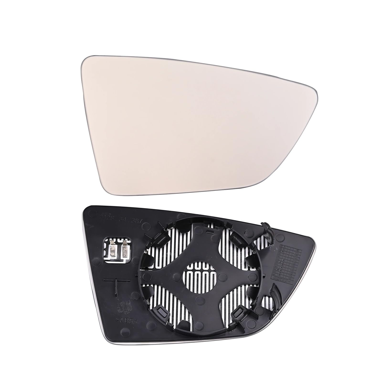 Vetro Dello Specchietto Retrovisore Per Seat Leon 2013-2020 Lente specchietto retrovisore in vetro riscaldato 5F0857521 installare(Left Side)