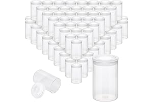 120 Pieces Film Canisters with Lids: The Ultimate Storage Solution