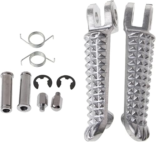 Reposapiés delanteros de aluminio de la motocicleta compatibles con YZF R1 R6 R6S1998-2012