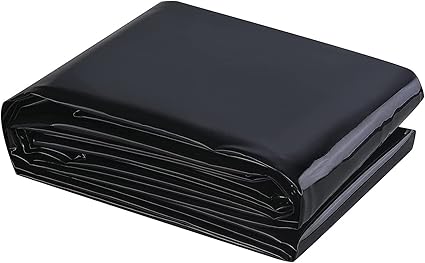 Image AWSAD Pond Liner HDPE Rubber Pond Liner Pond Skins for Water Garden,Koi Ponds, Streams Fountains,Easy Cutting (Color : Black, Size : 3mx7m) Image AWSAD Pond Liner HDPE Rubber Pond Liner Pond Skins for Water Garden,Koi Ponds, Streams Fountains,Easy Cutting (Color : Black, Size : 3mx7m)