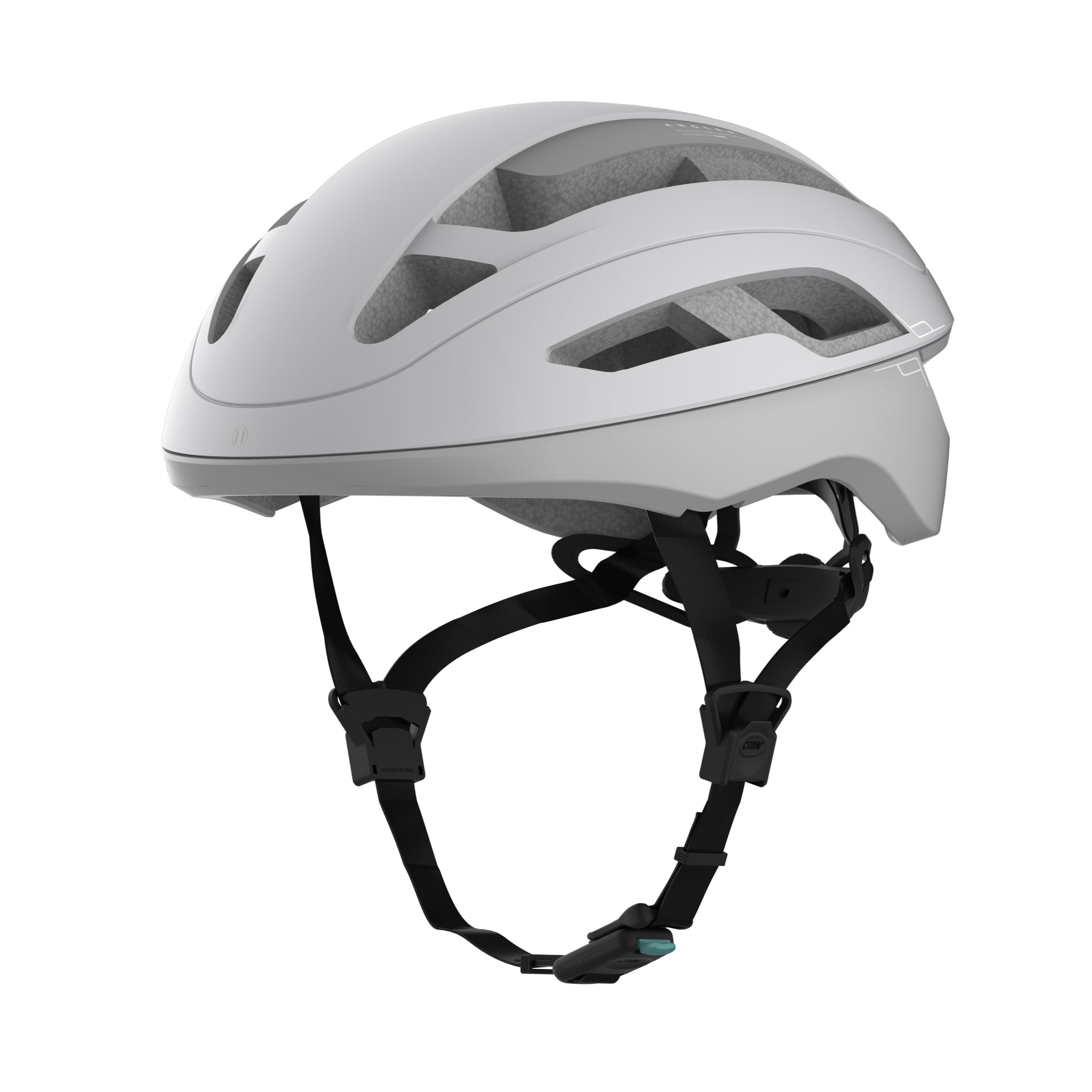 CRNK Angler Fahrradhelm – Ultraleichter Rennrad & E-Bike Helm für Damen & Herren – Aerodynamisch, Stoßabsorbierend & Belüftet – Mit Magnetverschluss & Memory-Foam-Polster