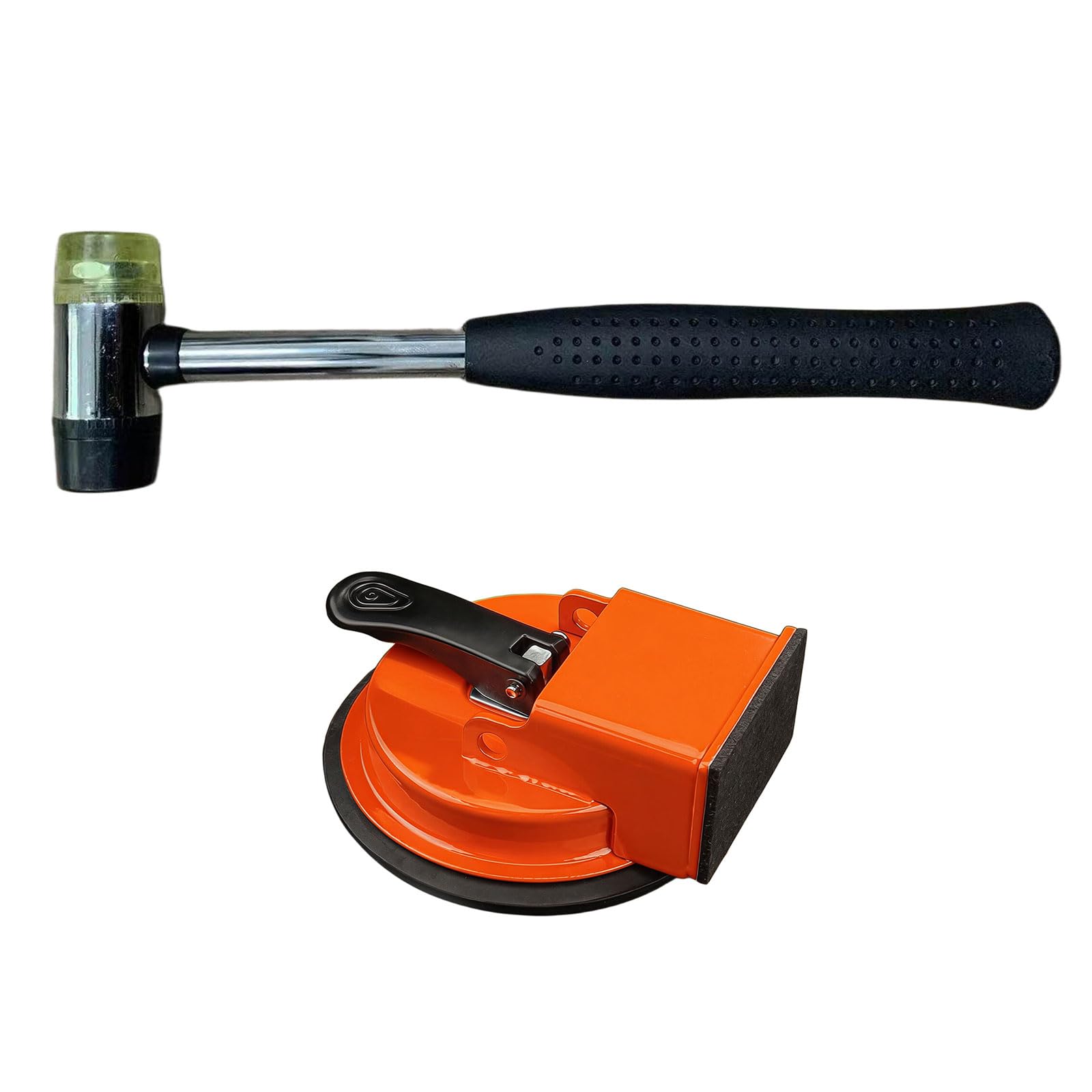 Hsioluted Orange1 Color Floor Gaps Fixing Tool Suction Cup Lifter With Strong Adhesion Capability Rubber For Tiles And Wood Floor Work Tiles Lifting Suction Cup