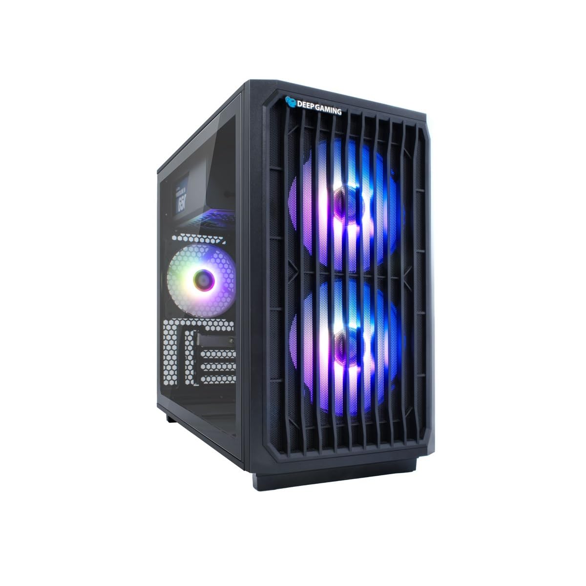 DeepGaming AMD Ryzen 7 8700G 8 x 5.1GHz Gaming PC • AMD Radeon™ 780M Graphics • 32GB DDR5 RAM 4800MHz • 2TB M.2 SSD • Windows 11 Pro • WiFi 6 & Bluetooth • PC Gamer