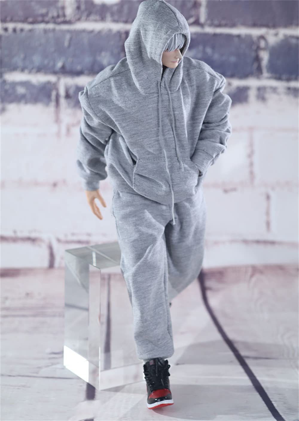 Amazon | HiPlay 1/6 男性 フィギュア 用 パーカー+ズボン 服 衣装 