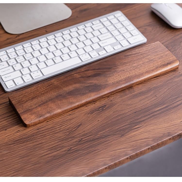 Wrist Rest Tastatur-Handballenauflage, Holz-Tastatur-Handballenauflage, Computer-Desktop-Handgelenkauflage, Mausauflage, Handgelenkauflage Handballenauflage(M)
